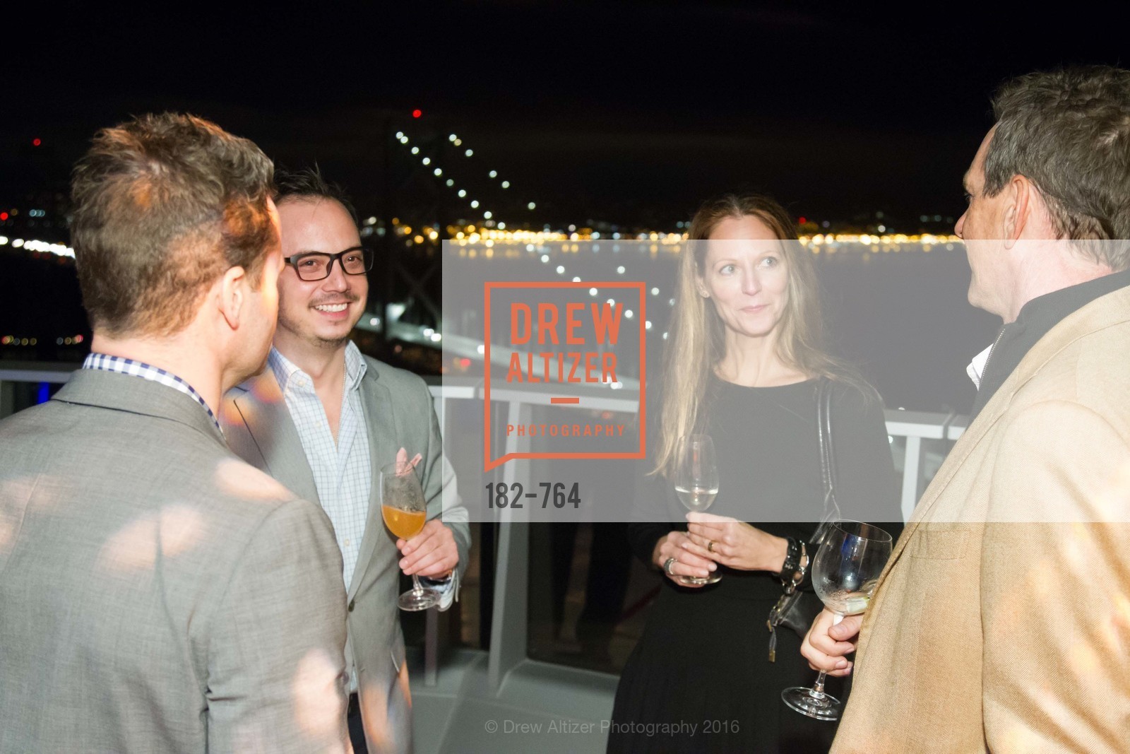 Mauricio Garcia, Cyndi Connors, LUMINA and The Bay Lights Reillumination Celebration, LUMINA. Penthouses 36A and 36B, January 26th, 2016, Photo #182-764 Mauricio Garcia, Cyndi Connors, Photo #182-764