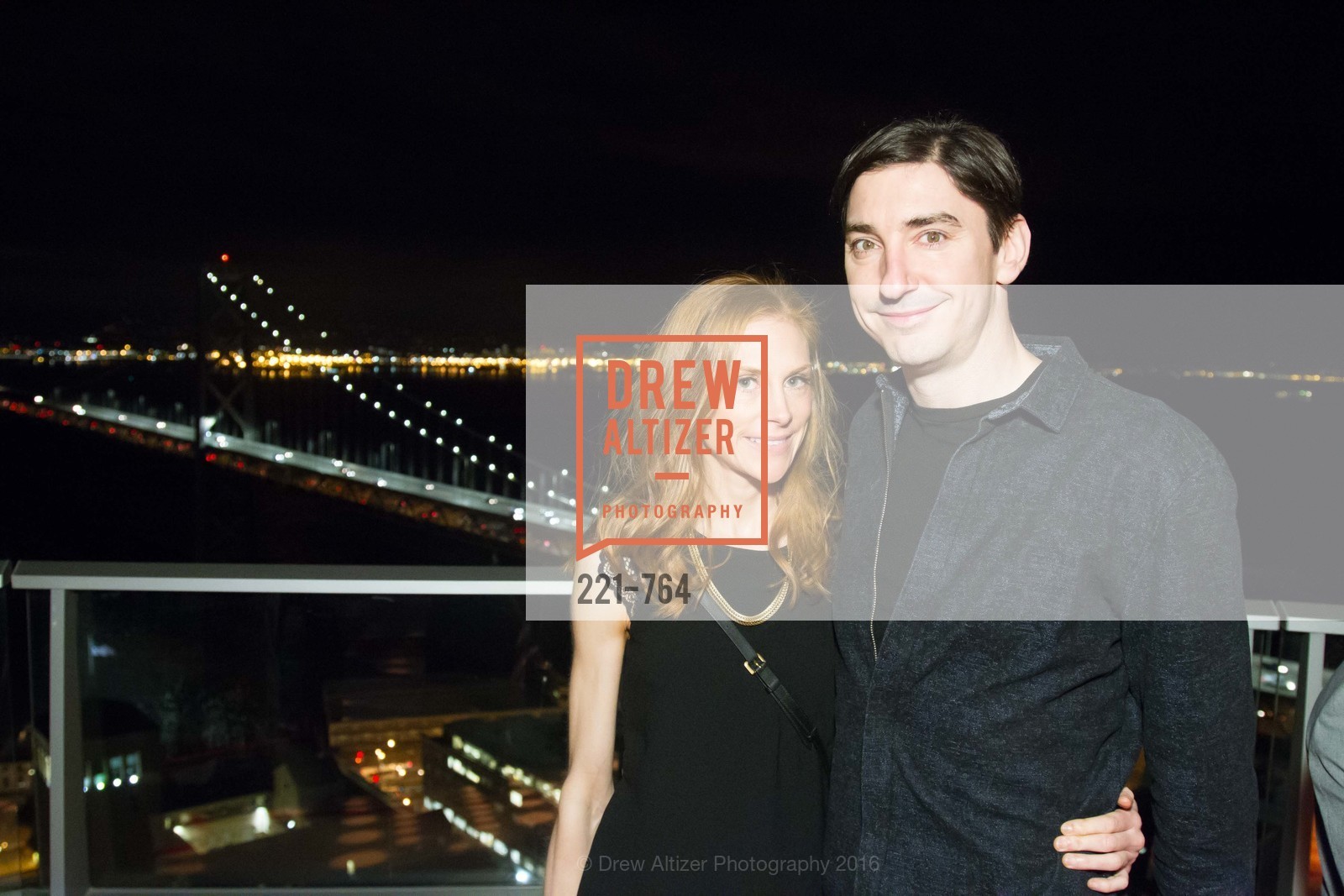 Pernilla Schwitzer, Doug Dalton, LUMINA and The Bay Lights Reillumination Celebration, LUMINA. Penthouses 36A and 36B, January 26th, 2016,Drew Altizer, Drew Altizer Photography, full-service agency, private events, San Francisco photographer, photographer california