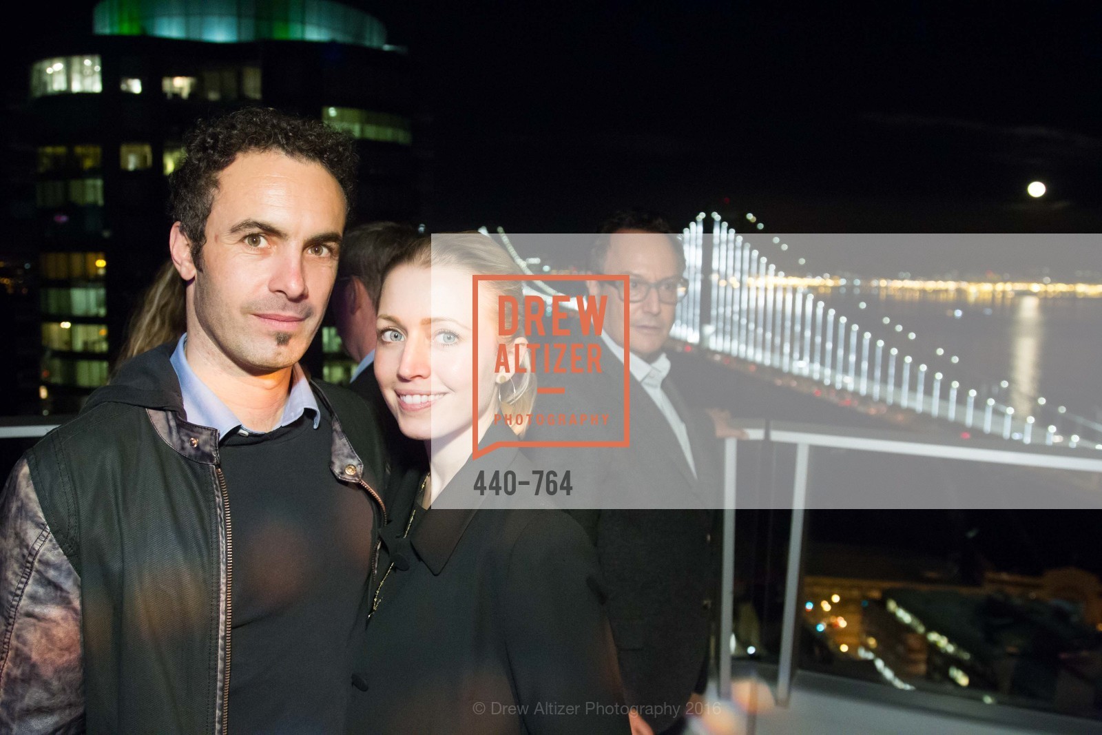 Stefano Corazza, Maya Koenig, LUMINA and The Bay Lights Reillumination Celebration, LUMINA. Penthouses 36A and 36B, January 26th, 2016, Photo #440-764 Stefano Corazza, Maya Koenig, Photo #440-764