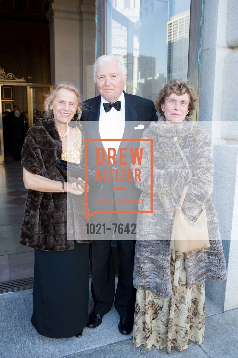 Regina Casper, Pitch Johnson, Cathie Johnson, OPERA BALL 2012 Notte di Spendore: A 90th Anniversary Celebration Arrivals, San Francisco City Hall. 1 Dr. Carlton B. Goodlett Place, September 7th, 2012, Photo #1021-7642 Regina Casper, Pitch Johnson, Cathie Johnson, Photo #1021-7642