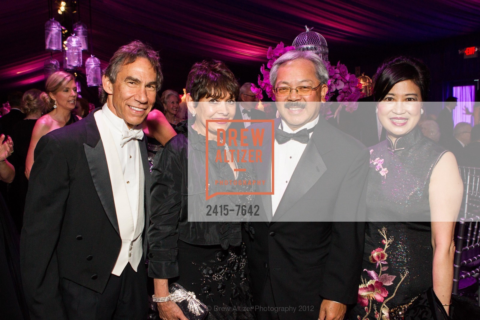 Steve Diamond, Marti Diamond, Mayor Ed Lee, Anita Lee, OPERA BALL 2012 Notte di Spendore: A 90th Anniversary Celebration Arrivals, San Francisco City Hall. 1 Dr. Carlton B. Goodlett Place, September 7th, 2012, Photo #2415-7642 Steve Diamond, Marti Diamond, Mayor Ed Lee, Anita Lee, Photo #2415-7642