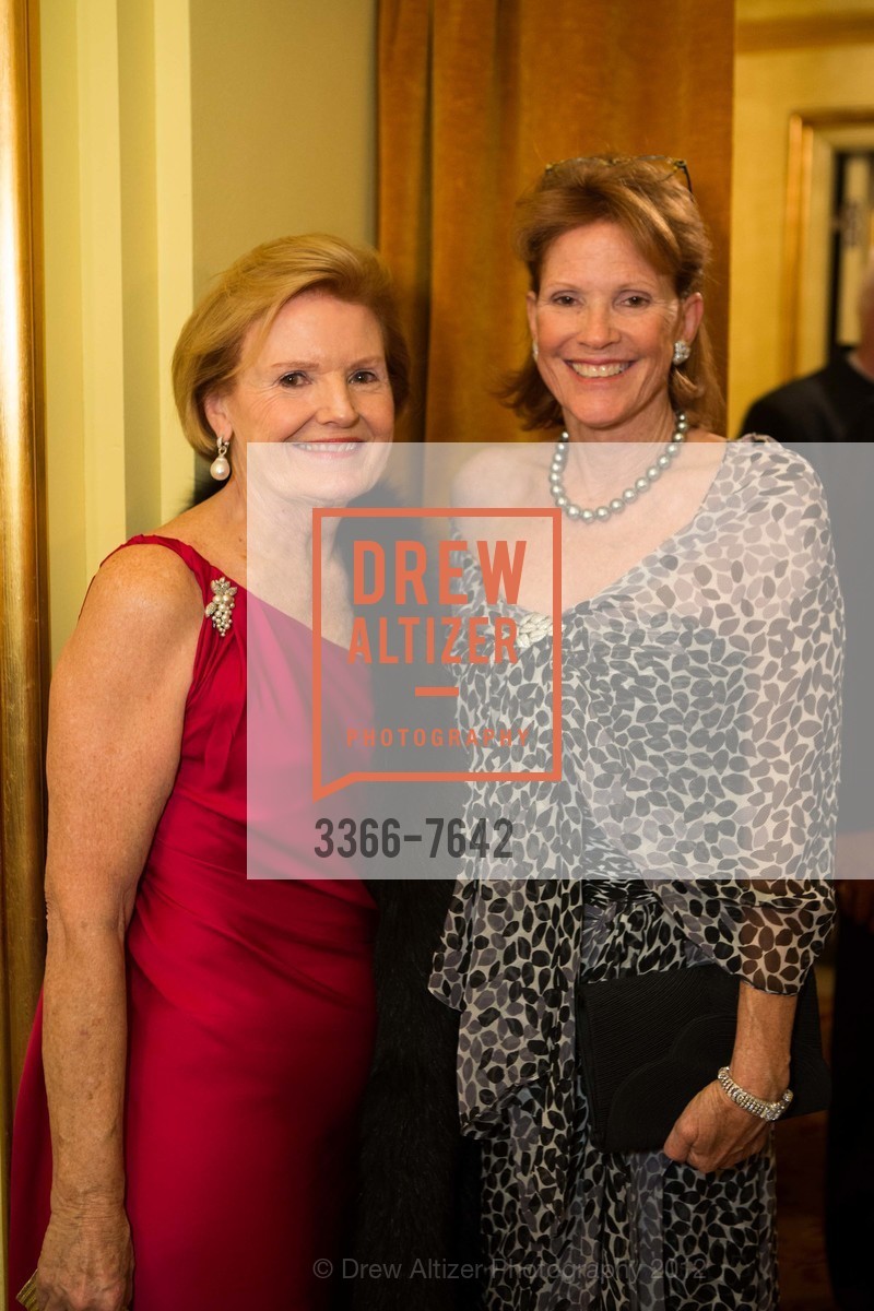 Connie Goodyear Baron, Helen Spalding, OPERA BALL 2012 Notte di Spendore: A 90th Anniversary Celebration Arrivals, San Francisco City Hall. 1 Dr. Carlton B. Goodlett Place, September 7th, 2012, Photo #3366-7642 Connie Goodyear Baron, Helen Spalding, Photo #3366-7642