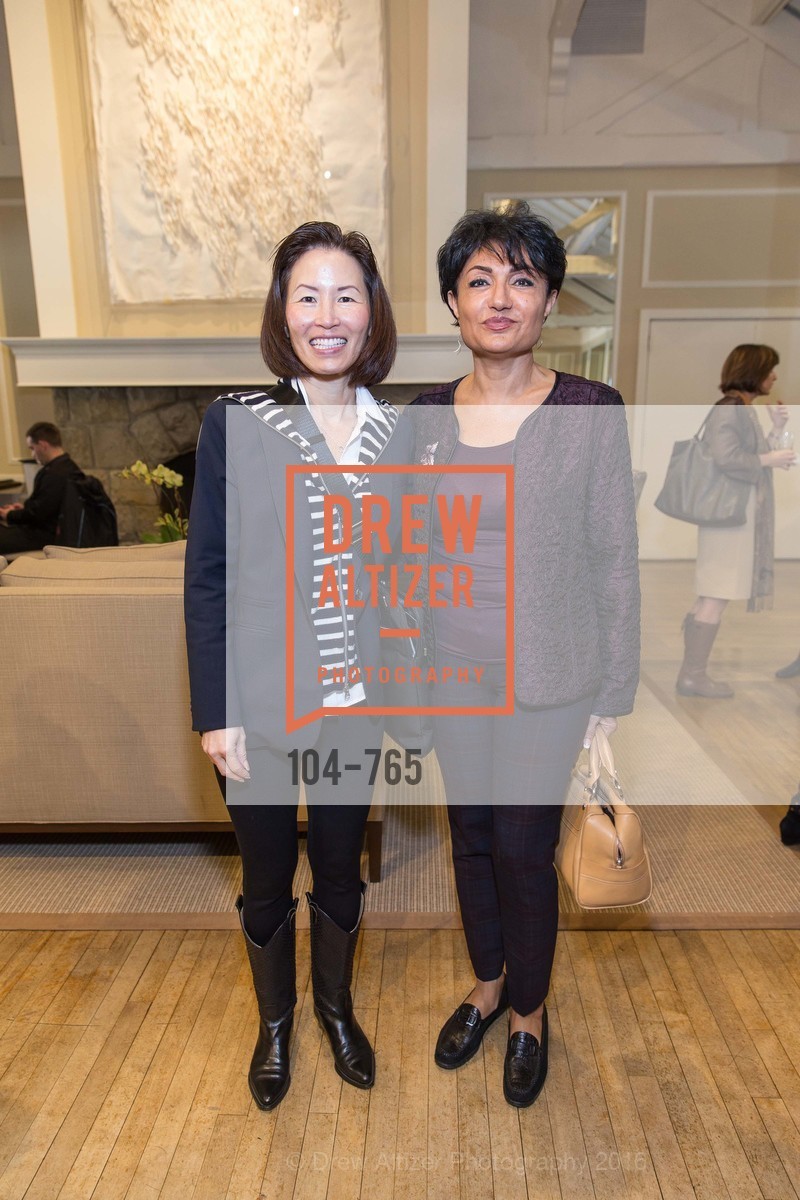 Nancy Chou, Parnian Kaboli, Stanford Women's Health Lunch, Menlo Circus Club. 190 Park Lane, January 26th, 2016, Photo #104-765 Nancy Chou, Parnian Kaboli, Photo #104-765