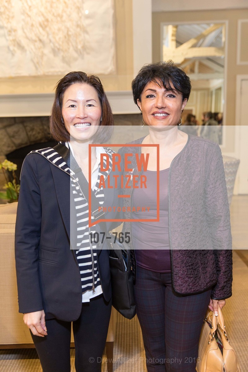 Nancy Chou, Parnian Kaboli, Stanford Women's Health Lunch, Menlo Circus Club. 190 Park Lane, January 26th, 2016, Photo #107-765 Nancy Chou, Parnian Kaboli, Photo #107-765