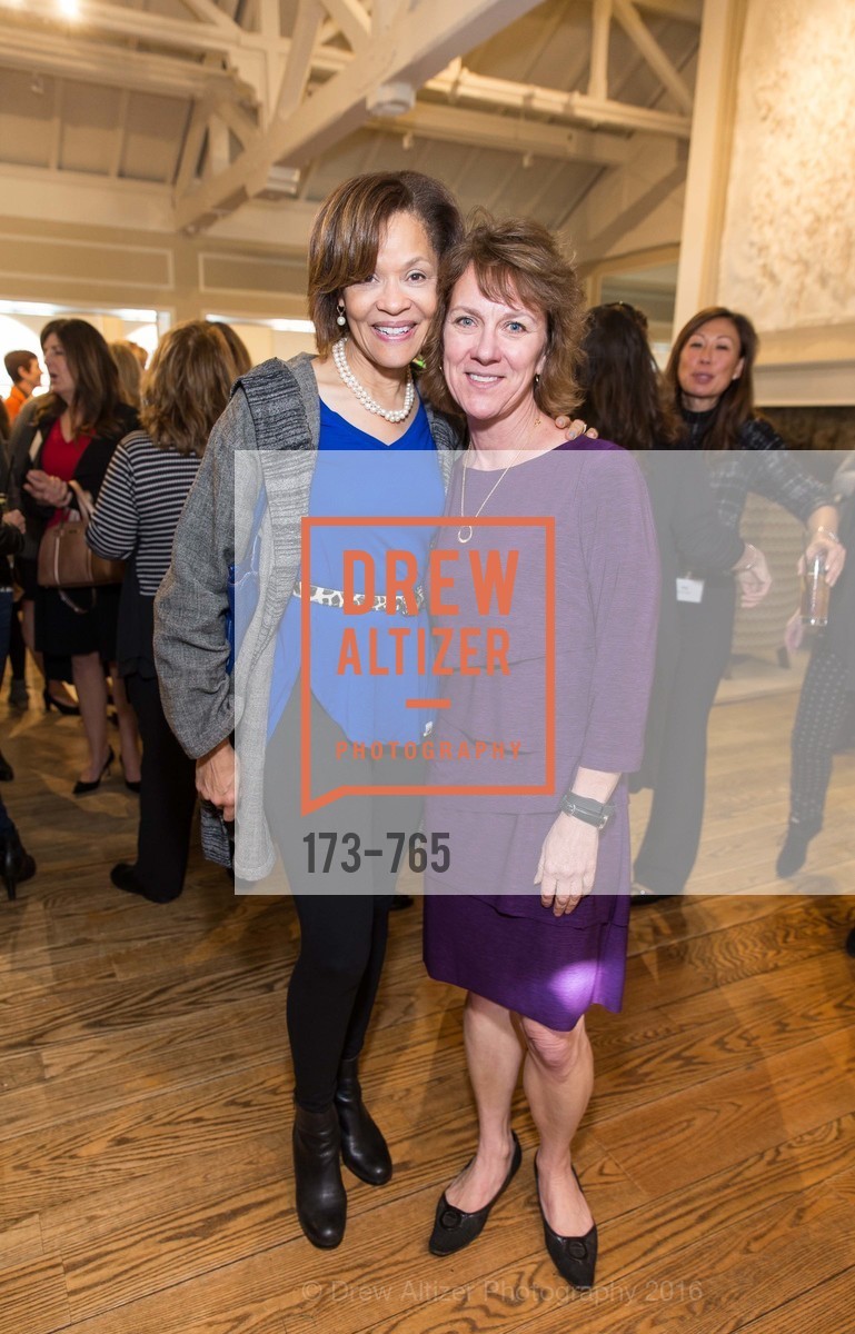 Brenda Wade, Lee Gregory, Stanford Women's Health Lunch, Menlo Circus Club. 190 Park Lane, January 26th, 2016, Photo #173-765 Brenda Wade, Lee Gregory, Photo #173-765