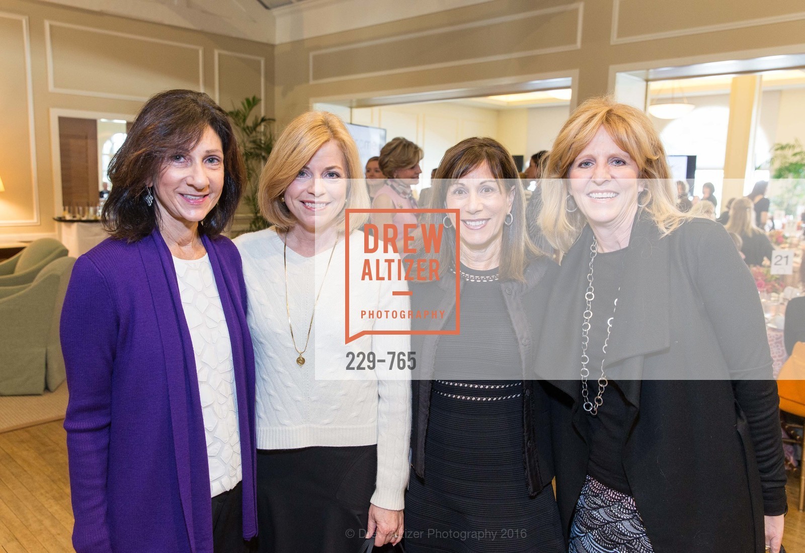 Laurie Kraus Lacob, Kim Young, Lisa Schatz, Jayne Mordell, Stanford Women's Health Lunch, Menlo Circus Club. 190 Park Lane, January 26th, 2016, Photo #229-765 Laurie Kraus Lacob, Kim Young, Lisa Schatz, Jayne Mordell, Photo #229-765