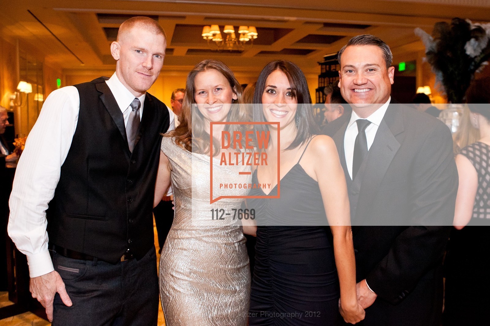 Doug Rutherford, Lisa Rutherford, Janelle Martin, Barry Martin, Crohn's & Colitis Foundation: Toque of the Town Fundraiser, US, November 3rd, 2012, Photo #112-7669 Doug Rutherford, Lisa Rutherford, Janelle Martin, Barry Martin, Photo #112-7669