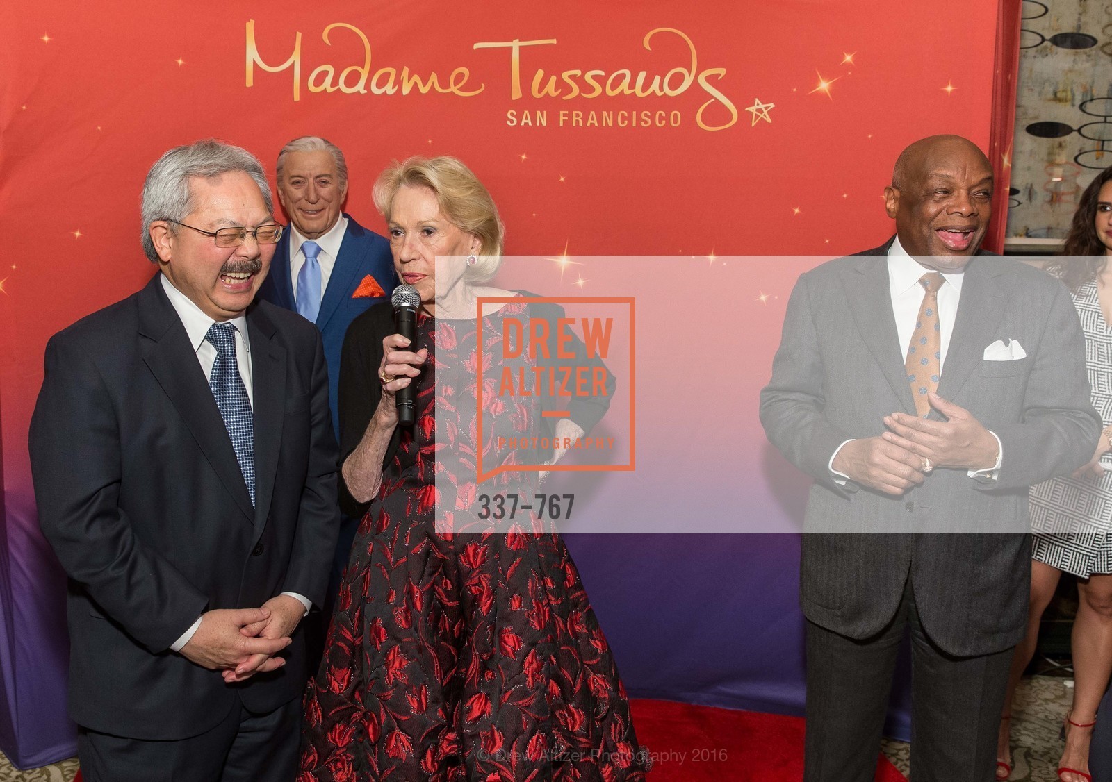 Ed Lee, Charlotte Shultz, A Special Reception with Tony Bennett, The Fairmont, San Francisco, The Penthouse Suite, December 12th, 2017, Photo #337-767 Ed Lee, Charlotte Shultz, Photo #337-767