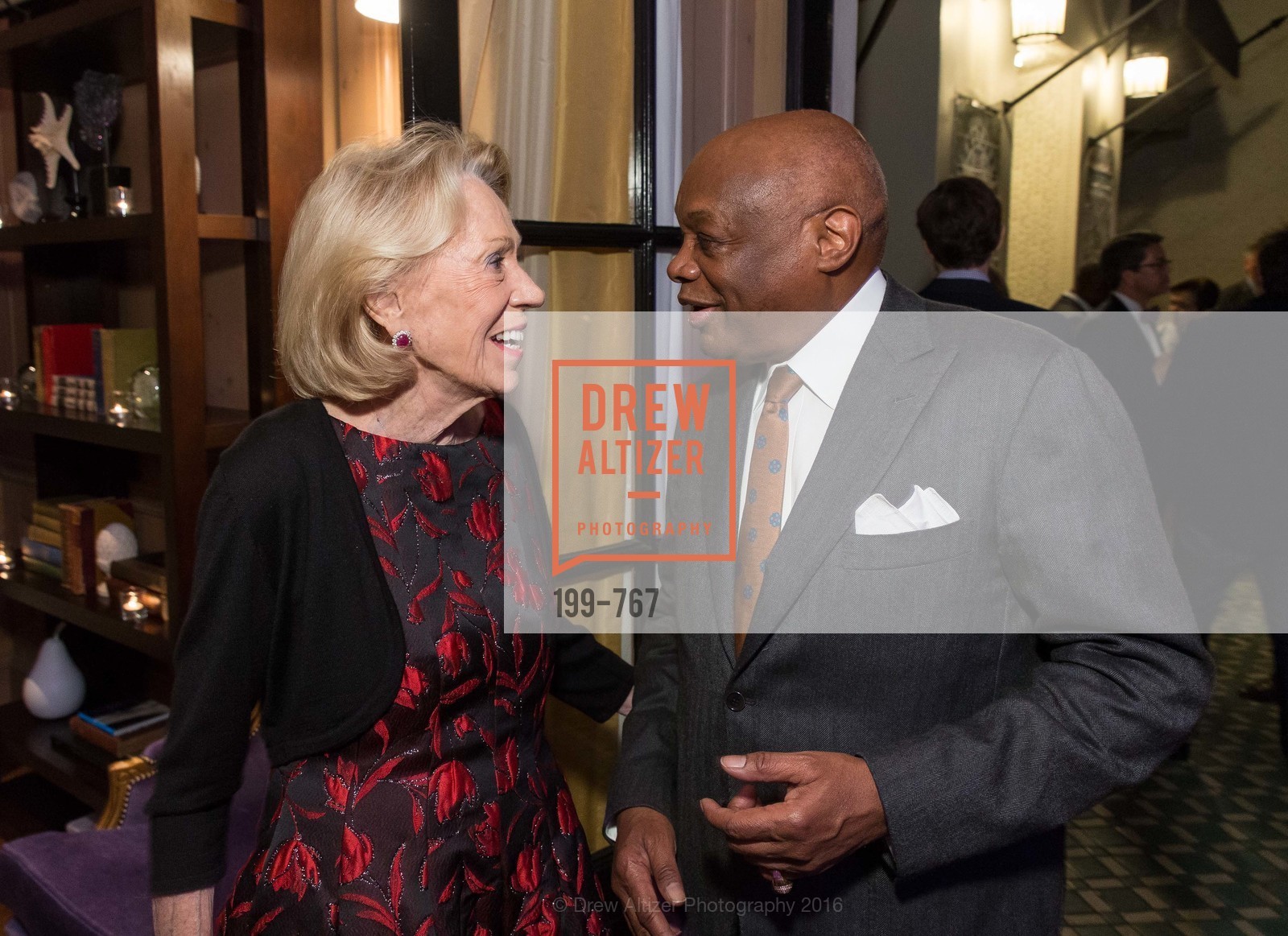 Charlotte Shultz, Willie Brown, A Special Reception with Tony Bennett, The Fairmont, San Francisco, The Penthouse Suite, January 26th, 2016,Drew Altizer, Drew Altizer Photography, full-service agency, private events, San Francisco photographer, photographer california