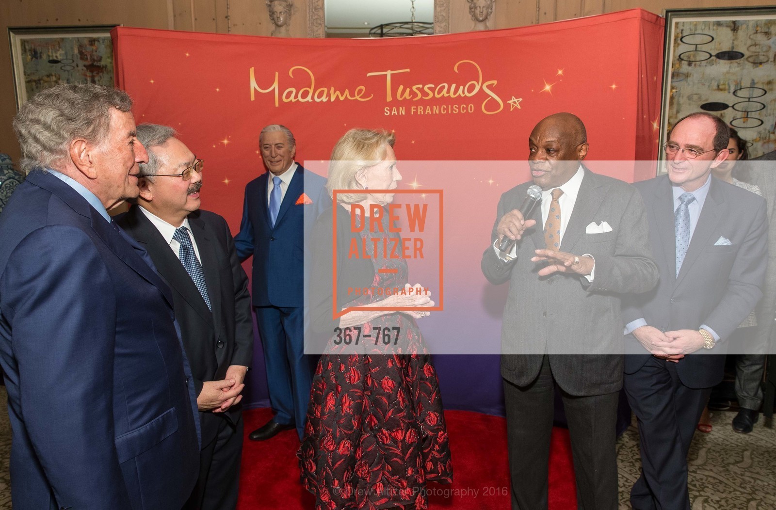 Tony Bennett, Charlotte Shultz, Willie Brown, Tom Klein, A Special Reception with Tony Bennett, The Fairmont, San Francisco, The Penthouse Suite, January 26th, 2016