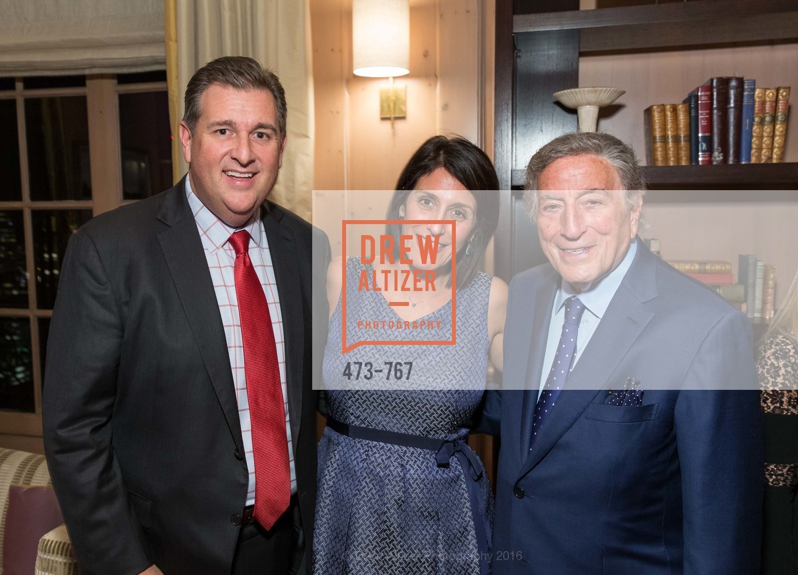 Stephen Revetria, Elizabeth Revetria, Tony Bennett, A Special Reception with Tony Bennett, The Fairmont, San Francisco, The Penthouse Suite, January 26th, 2016,Drew Altizer, Drew Altizer Photography, full-service event agency, private events, San Francisco photographer, photographer California