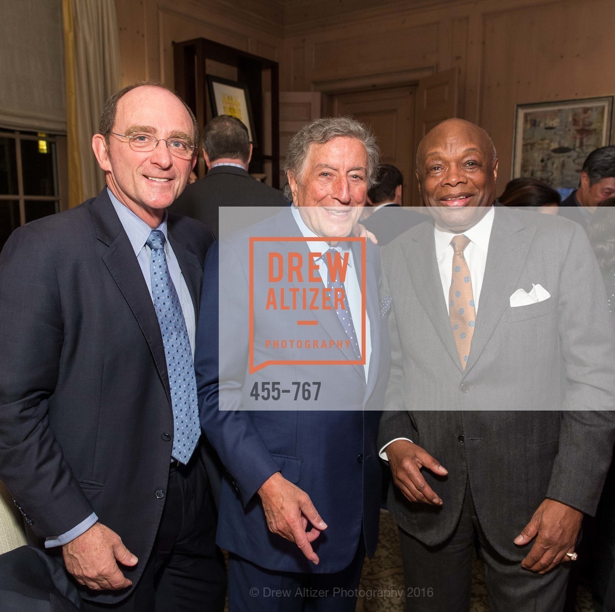 Tom Klein, Tony Bennett, Willie Brown, Photo #455-767