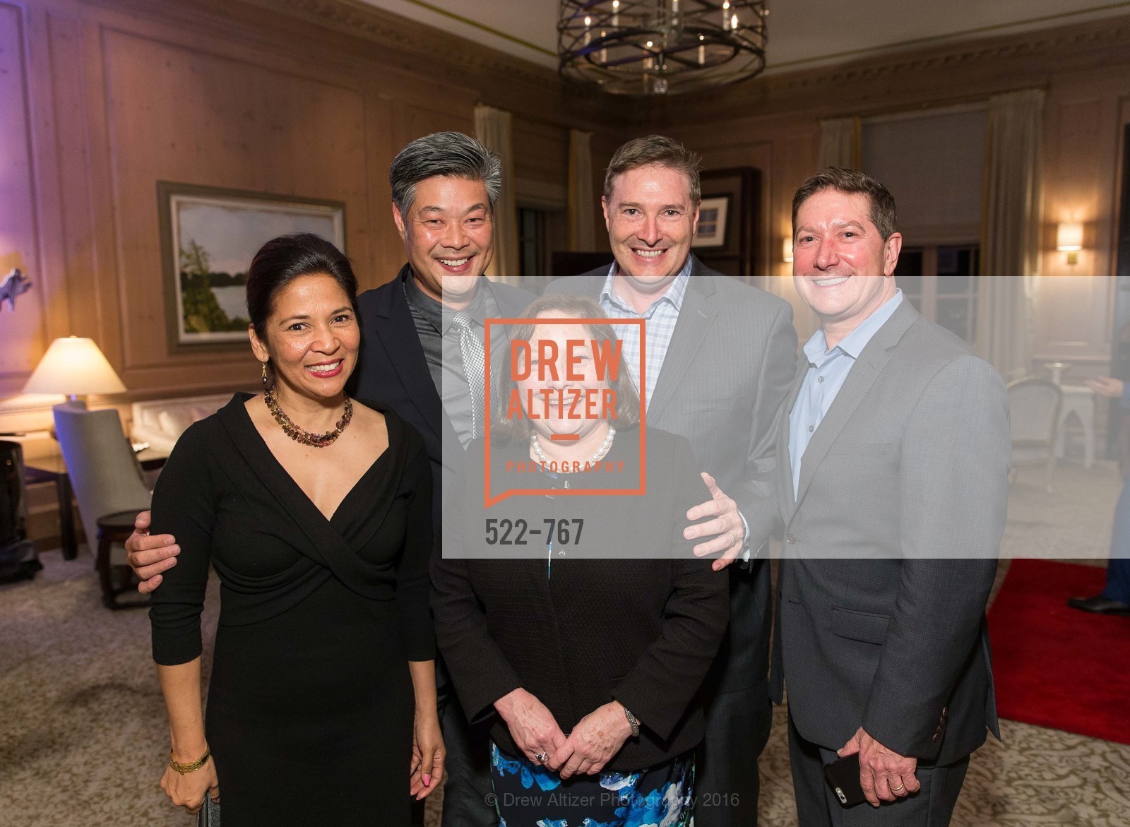Darlene Fong, Rodney Fong, Martha Cohen, A Special Reception with Tony Bennett, The Fairmont, San Francisco, The Penthouse Suite, January 26th, 2016, Photo #522-767 Darlene Fong, Rodney Fong, Martha Cohen, Photo #522-767