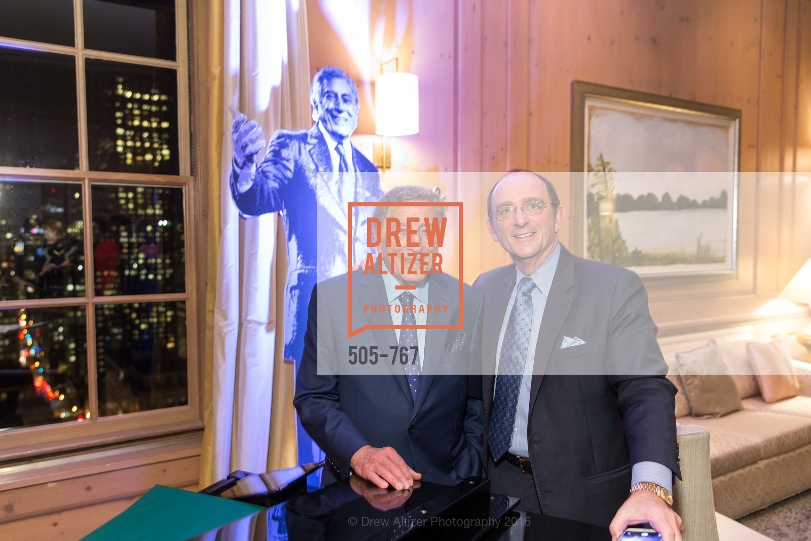 Tony Bennett, Tom Klein, A Special Reception with Tony Bennett, The Fairmont, San Francisco, The Penthouse Suite, January 26th, 2016,Drew Altizer, Drew Altizer Photography, full-service agency, private events, San Francisco photographer, photographer california