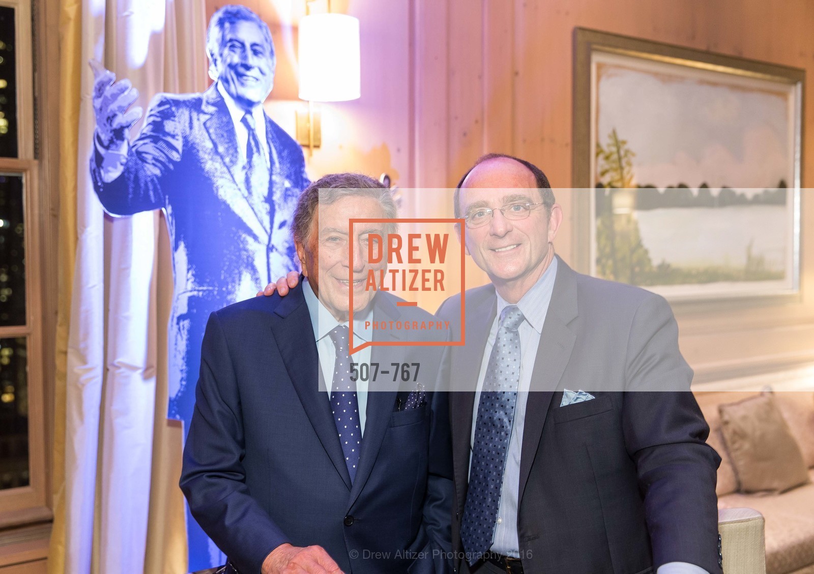 Tony Bennett, Tom Klein, A Special Reception with Tony Bennett, The Fairmont, San Francisco, The Penthouse Suite, January 26th, 2016,Drew Altizer, Drew Altizer Photography, full-service event agency, private events, San Francisco photographer, photographer California