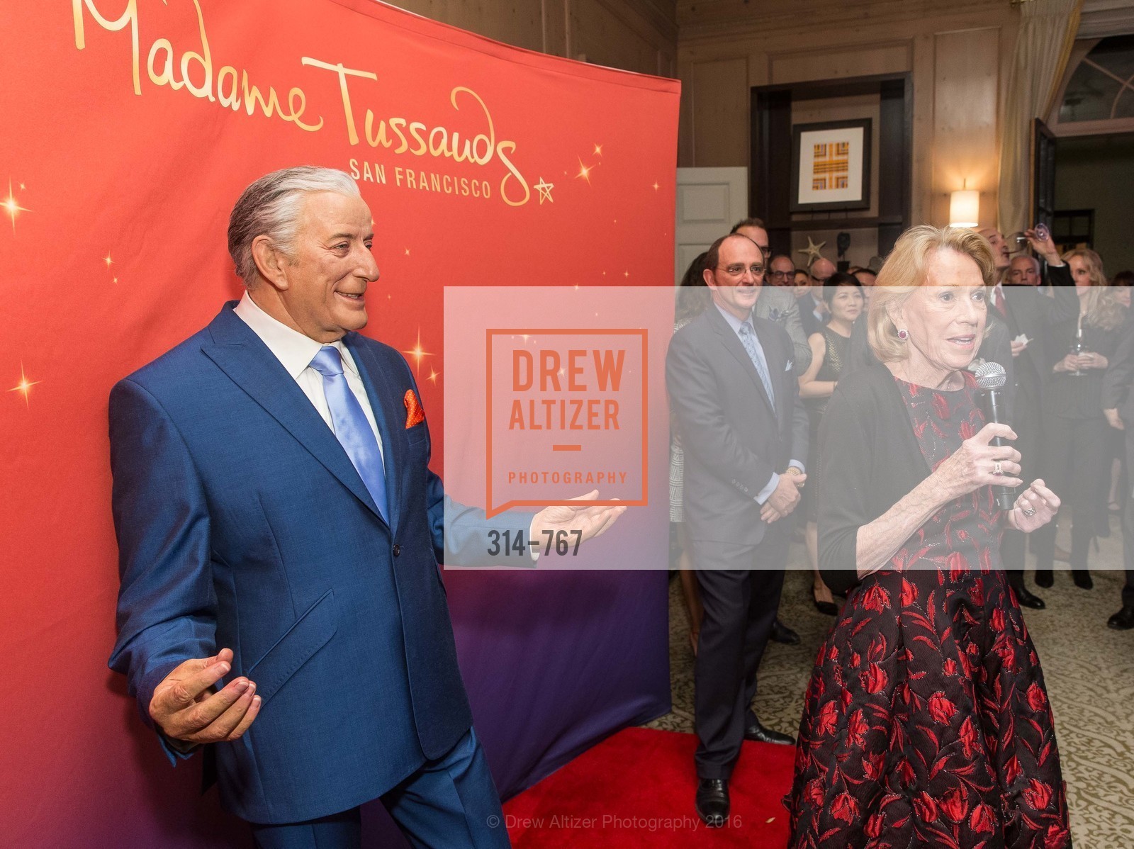 Charlotte Shultz, A Special Reception with Tony Bennett, The Fairmont, San Francisco, The Penthouse Suite, January 26th, 2016, Photo #314-767 Charlotte Shultz, Photo #314-767