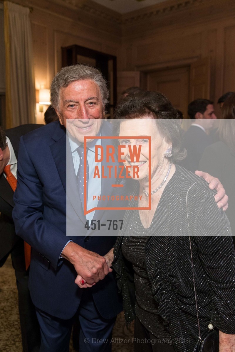 Tony Bennett, Lucy Jewett, A Special Reception with Tony Bennett, The Fairmont, San Francisco, The Penthouse Suite, January 26th, 2016,Drew Altizer, Drew Altizer Photography, full-service agency, private events, San Francisco photographer, photographer california
