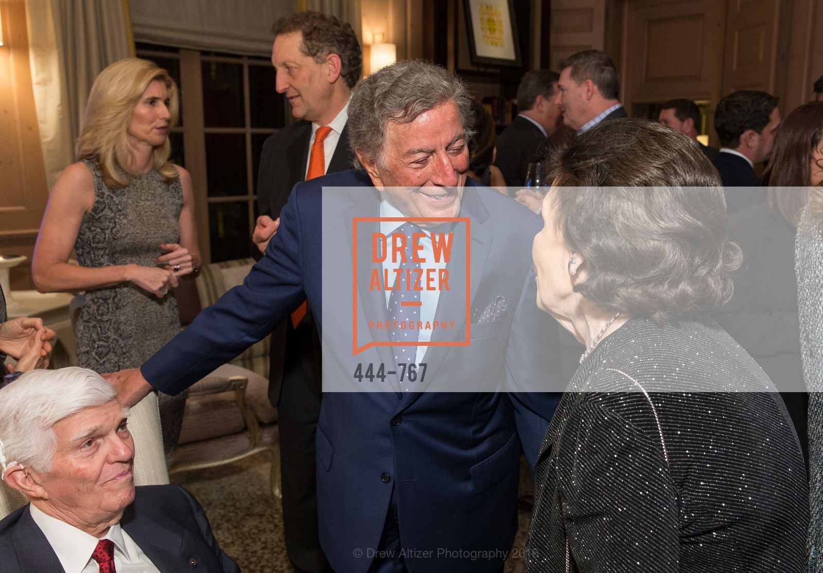 Tony Bennett, Lucy Jewett, A Special Reception with Tony Bennett, The Fairmont, San Francisco, The Penthouse Suite, January 26th, 2016,Drew Altizer, Drew Altizer Photography, full-service agency, private events, San Francisco photographer, photographer california