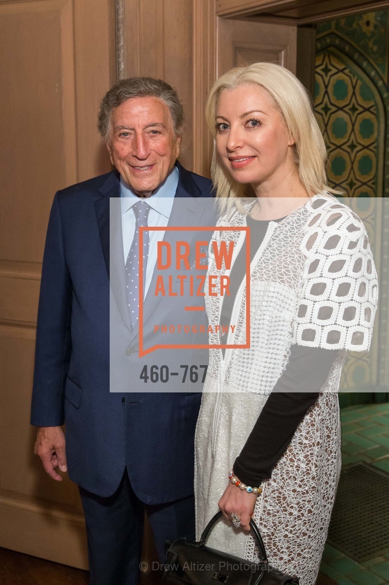 Tony Bennett, Sonya Molodetskaya, A Special Reception with Tony Bennett, The Fairmont, San Francisco, The Penthouse Suite, January 26th, 2016,Drew Altizer, Drew Altizer Photography, full-service agency, private events, San Francisco photographer, photographer california