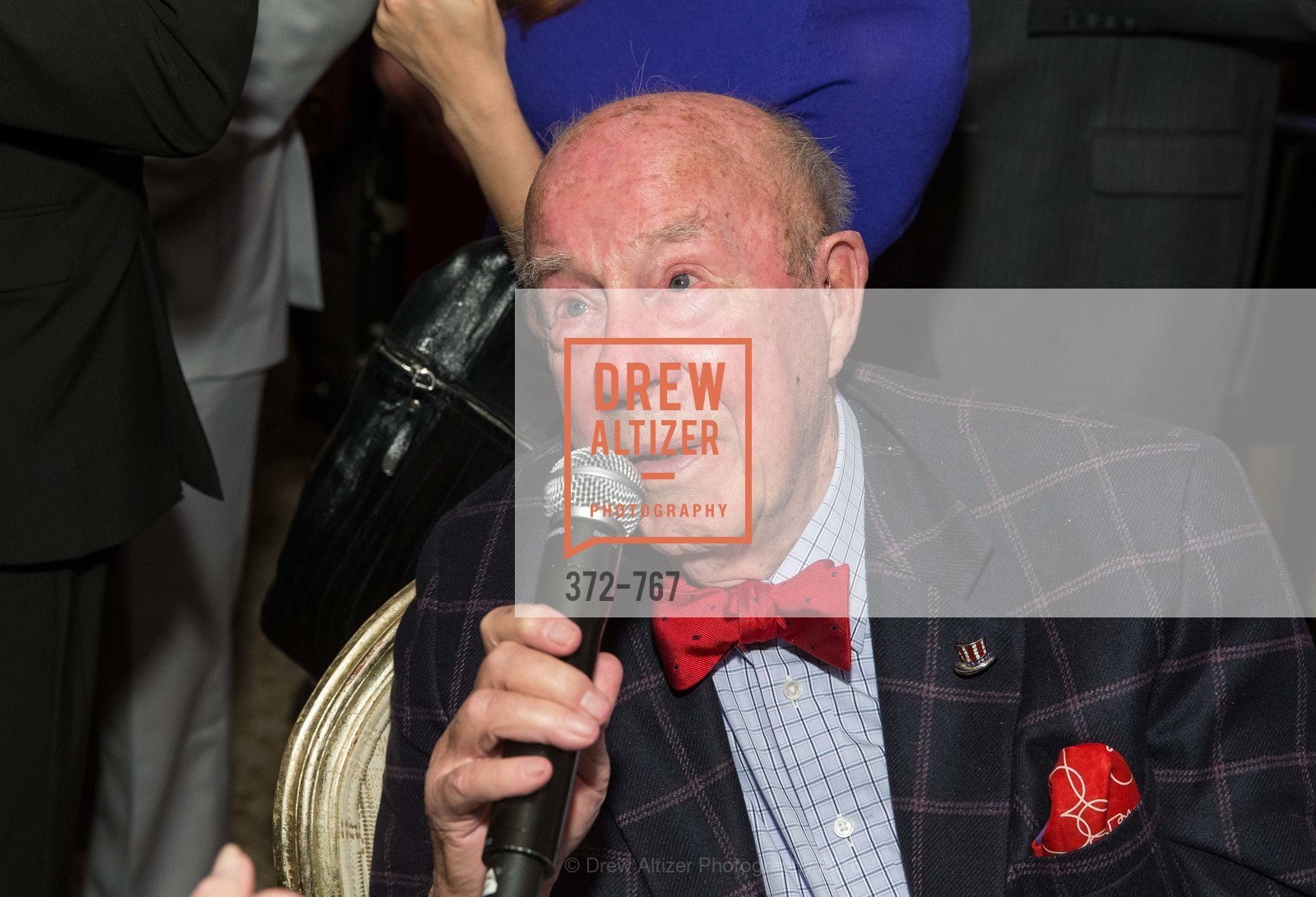 George Shultz, A Special Reception with Tony Bennett, The Fairmont, San Francisco, The Penthouse Suite, January 26th, 2016, Photo #372-767 George Shultz, Photo #372-767