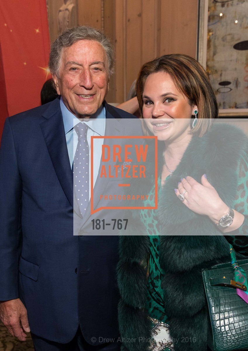 Tony Bennett, Rada Katz, A Special Reception with Tony Bennett, The Fairmont, San Francisco, The Penthouse Suite, January 26th, 2016, Photo #181-767 Tony Bennett, Rada Katz, Photo #181-767