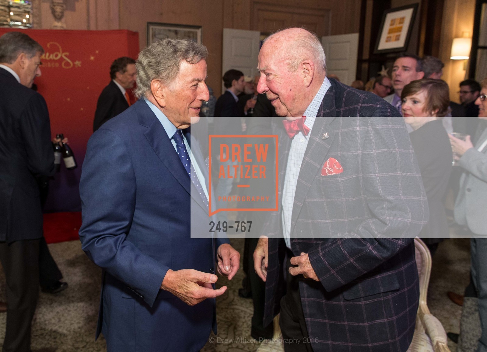 Tony Bennett, George Shultz, A Special Reception with Tony Bennett, The Fairmont, San Francisco, The Penthouse Suite, January 26th, 2016,Drew Altizer, Drew Altizer Photography, full-service agency, private events, San Francisco photographer, photographer california