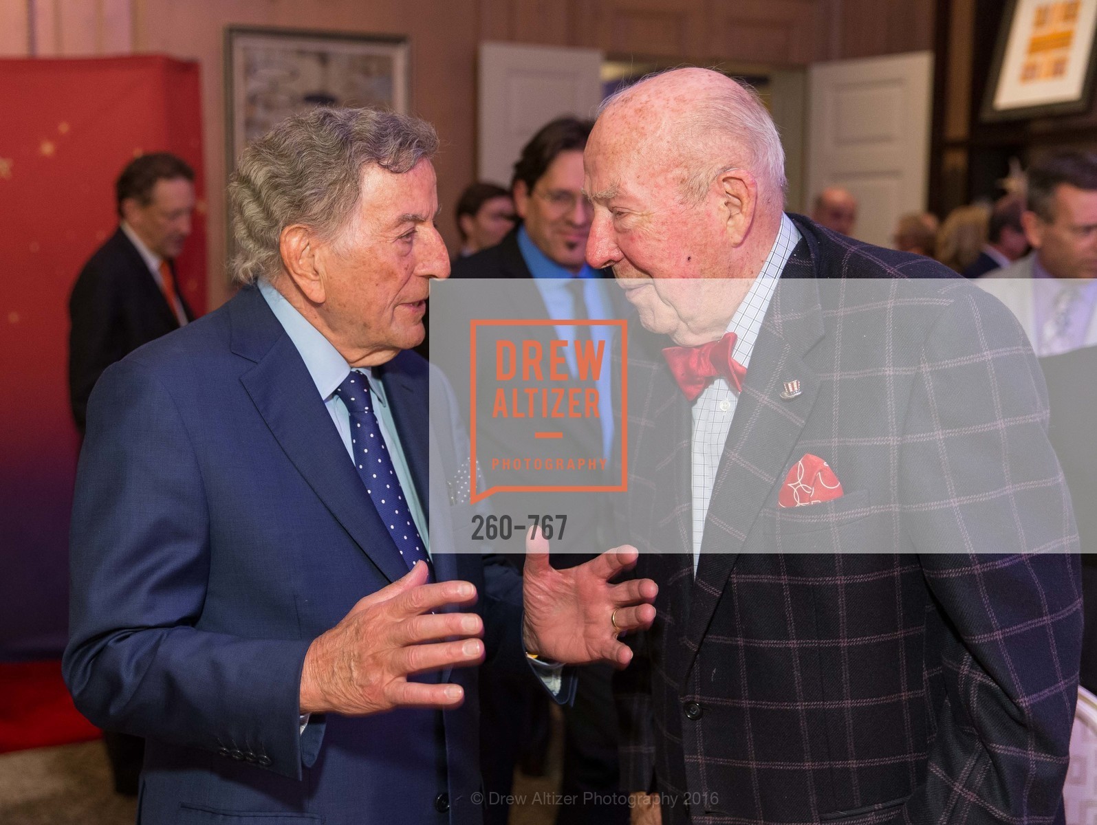Tony Bennett, George Shultz, A Special Reception with Tony Bennett, The Fairmont, San Francisco, The Penthouse Suite, January 26th, 2016,Drew Altizer, Drew Altizer Photography, full-service agency, private events, San Francisco photographer, photographer california