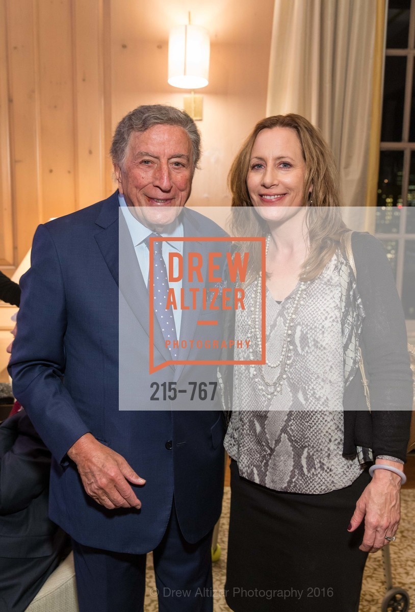 Tony Bennett, Kelly Alioto, A Special Reception with Tony Bennett, The Fairmont, San Francisco, The Penthouse Suite, January 26th, 2016,Drew Altizer, Drew Altizer Photography, full-service agency, private events, San Francisco photographer, photographer california
