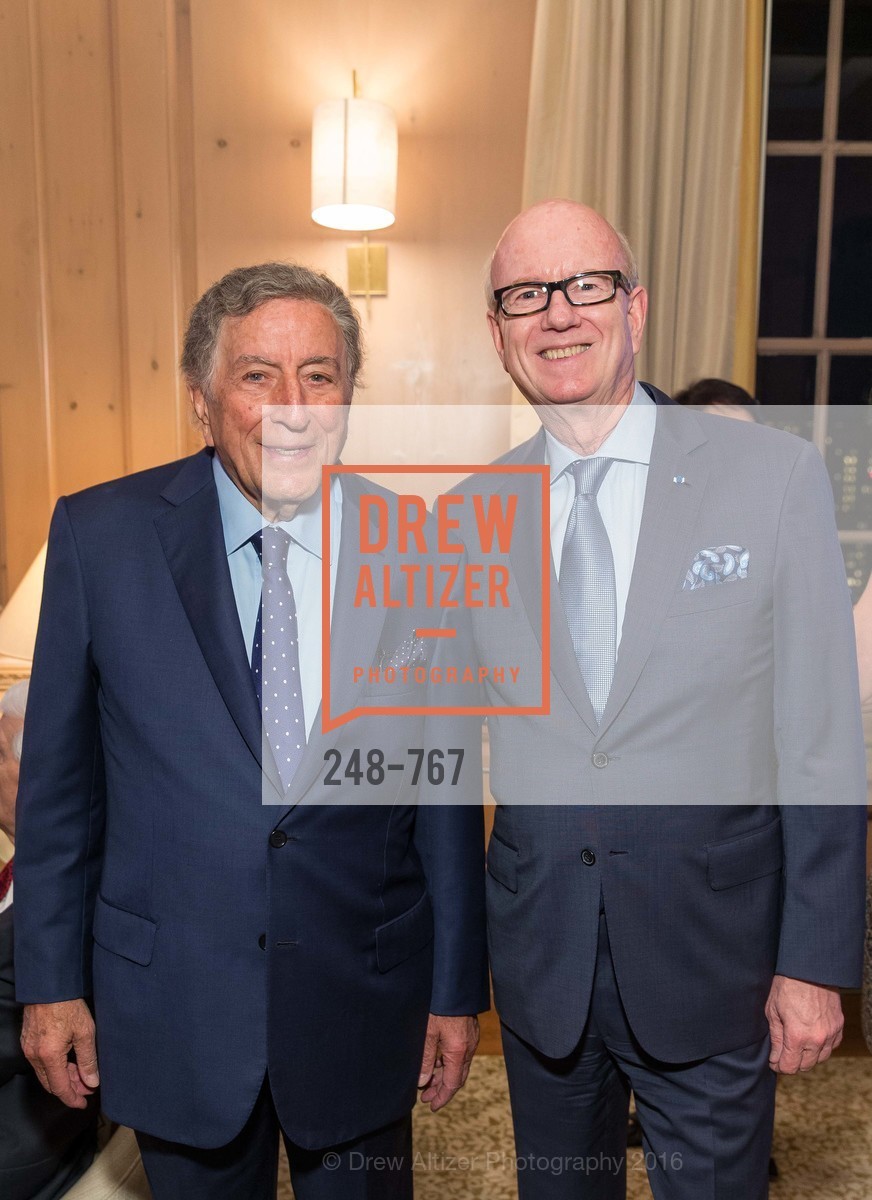 Tony Bennett, Tom Horn, A Special Reception with Tony Bennett, The Fairmont, San Francisco, The Penthouse Suite, January 26th, 2016,Drew Altizer, Drew Altizer Photography, full-service agency, private events, San Francisco photographer, photographer california