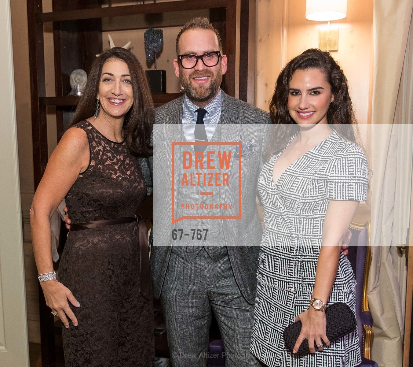Pam Baer, Tyler Mitchell, Stephanie Mitchell, A Special Reception with Tony Bennett, The Fairmont, San Francisco, The Penthouse Suite, January 26th, 2016, Photo #67-767 Pam Baer, Tyler Mitchell, Stephanie Mitchell, Photo #67-767