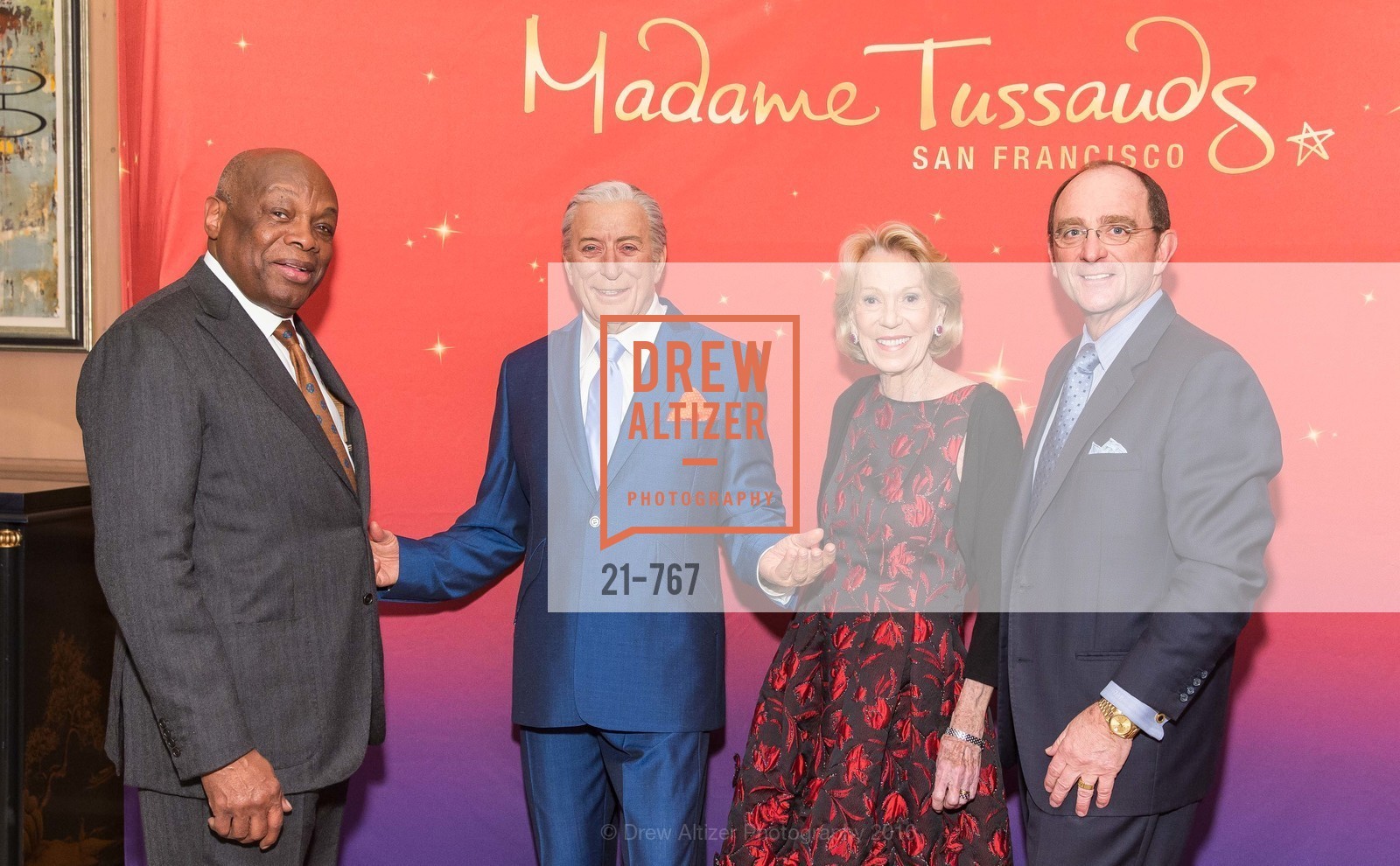 Willie Brown, Charlotte Shultz, Tom Klein, A Special Reception with Tony Bennett, The Fairmont, San Francisco, The Penthouse Suite, January 26th, 2016,Drew Altizer, Drew Altizer Photography, full-service event agency, private events, San Francisco photographer, photographer California