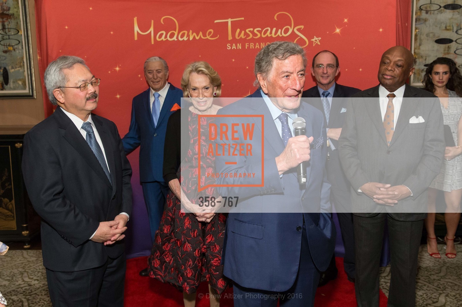 Ed Lee, Charlotte Shultz, Tony Bennett, Willie Brown, A Special Reception with Tony Bennett, The Fairmont, San Francisco, The Penthouse Suite, January 26th, 2016,Drew Altizer, Drew Altizer Photography, full-service agency, private events, San Francisco photographer, photographer california