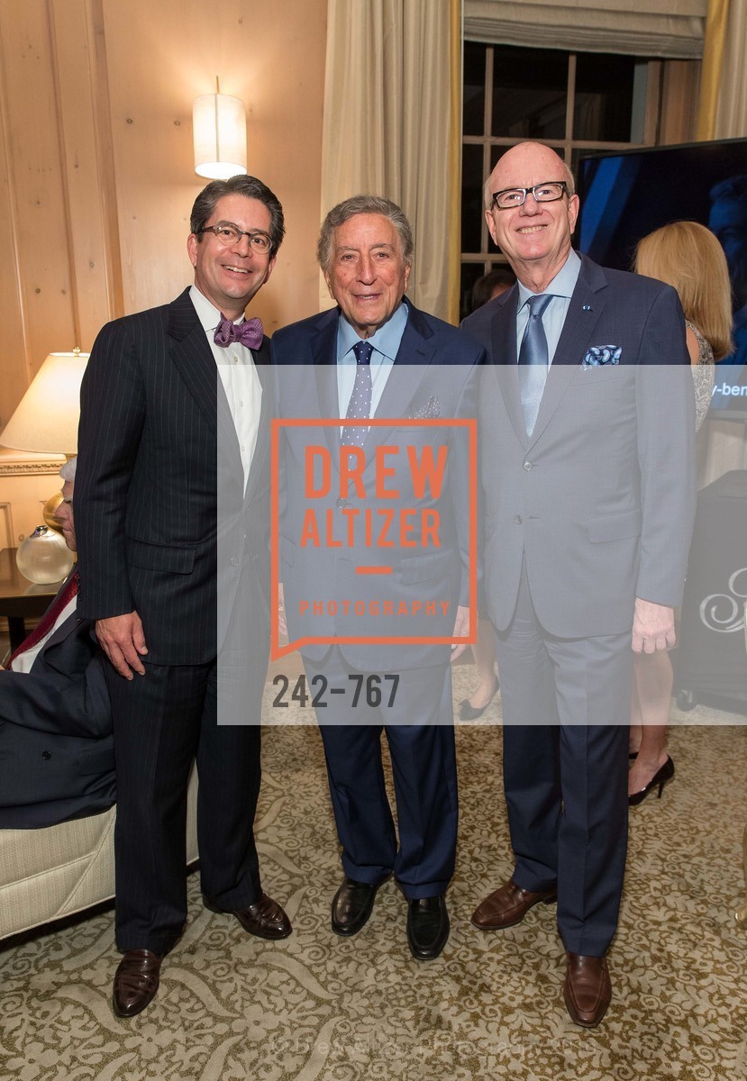 Gregory Cheng, Tony Bennett, Tom Horn, A Special Reception with Tony Bennett, The Fairmont, San Francisco, The Penthouse Suite, January 26th, 2016,Drew Altizer, Drew Altizer Photography, full-service agency, private events, San Francisco photographer, photographer california
