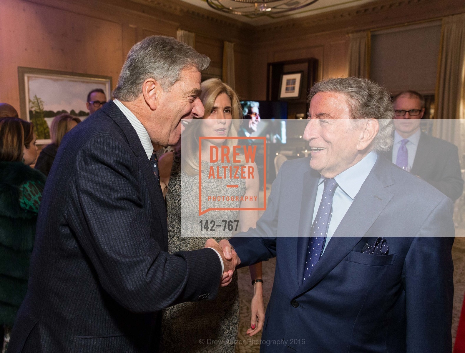 Paul Pelosi, Susan Benedetto, Tony Bennett, Photo #142-767