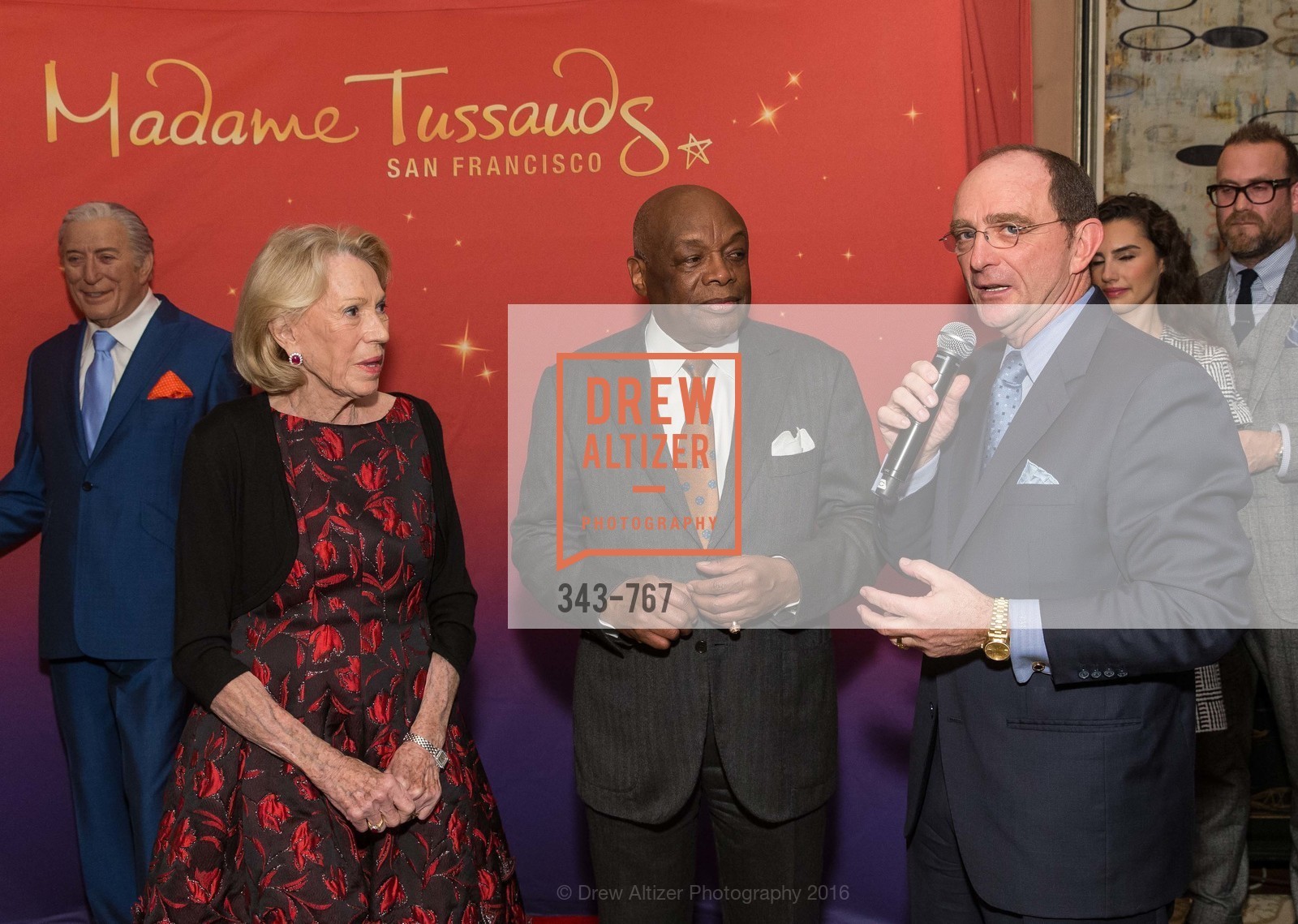 Charlotte Shultz, Willie Brown, Tom Klein, A Special Reception with Tony Bennett, The Fairmont, San Francisco, The Penthouse Suite, January 26th, 2016, Photo #343-767 Charlotte Shultz, Willie Brown, Tom Klein, Photo #343-767