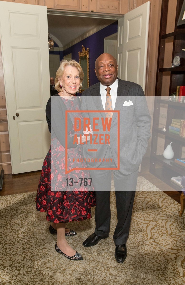 Charlotte Shultz, Willie Brown, A Special Reception with Tony Bennett, The Fairmont, San Francisco, The Penthouse Suite, January 26th, 2016,Drew Altizer, Drew Altizer Photography, full-service event agency, private events, San Francisco photographer, photographer California