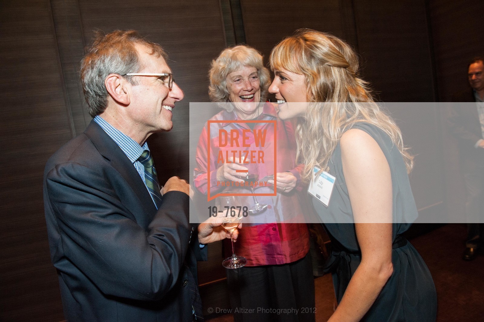 Rick Melcher, Harriet Barlow, Lily Abood, Mother Jones Annual Dinner, US, October 11th, 2012, Photo #19-7678 Rick Melcher, Harriet Barlow, Lily Abood, Photo #19-7678