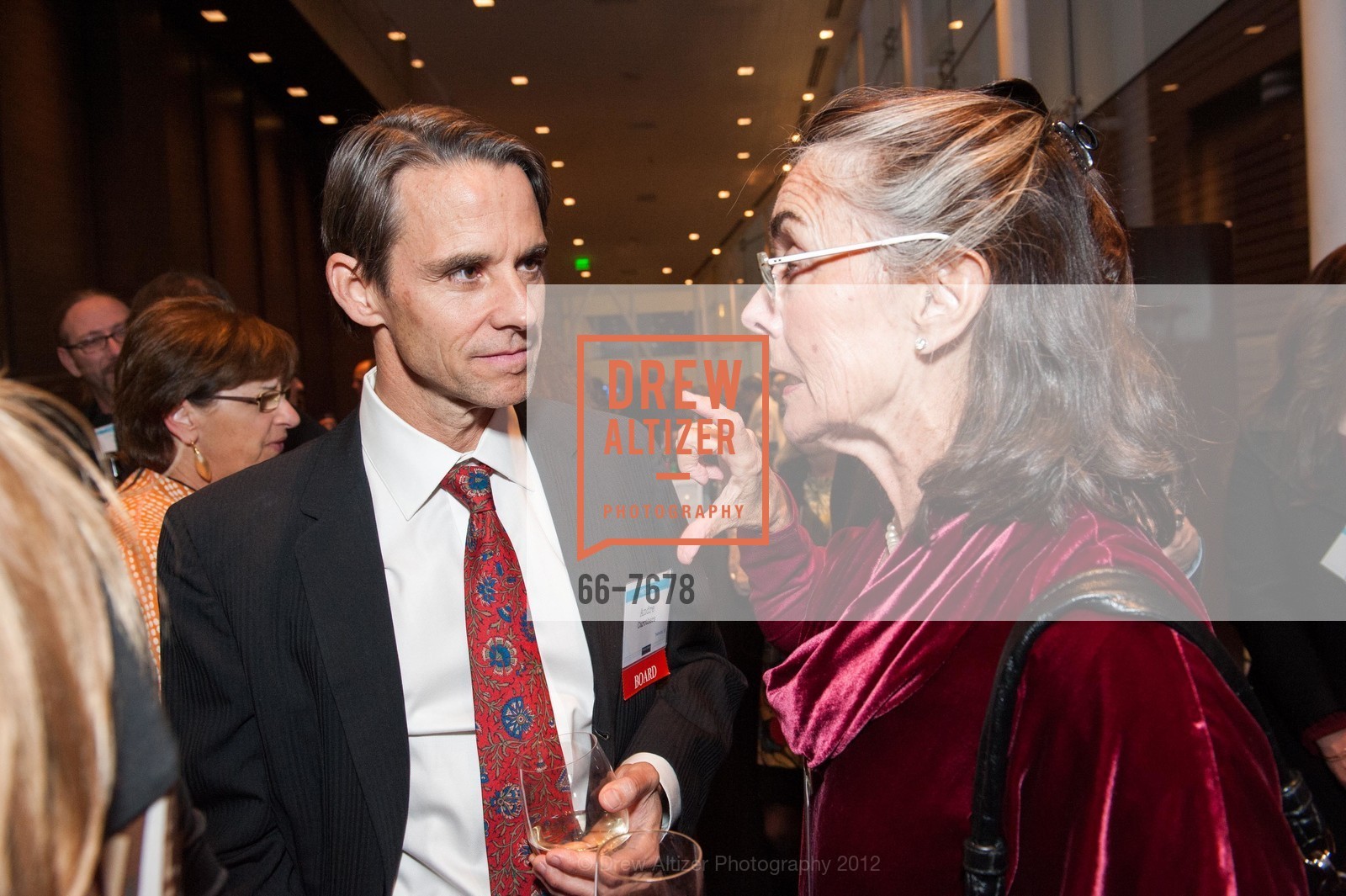 Andre Carothers, Kathy Barry, Mother Jones Annual Dinner, US, October 11th, 2012, Photo #66-7678 Andre Carothers, Kathy Barry, Photo #66-7678