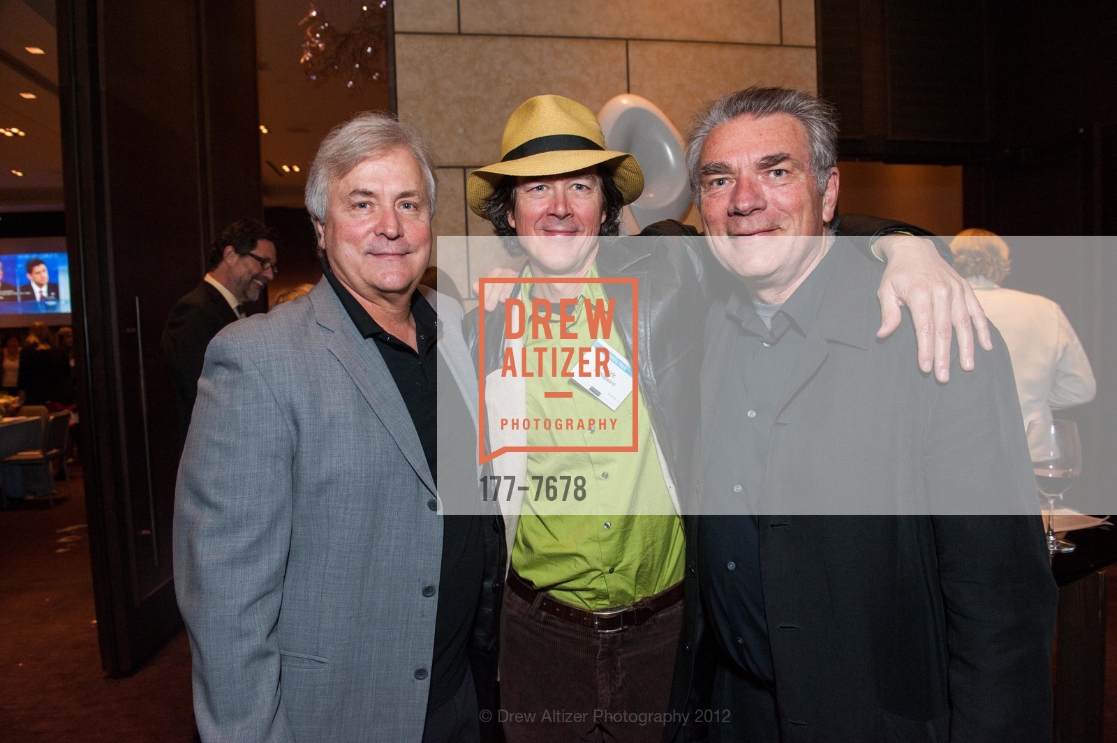 David Talbot, Mark Hertsgaard, Don Hazen, Mother Jones Annual Dinner, US, October 11th, 2012, Photo #177-7678 David Talbot, Mark Hertsgaard, Don Hazen, Photo #177-7678