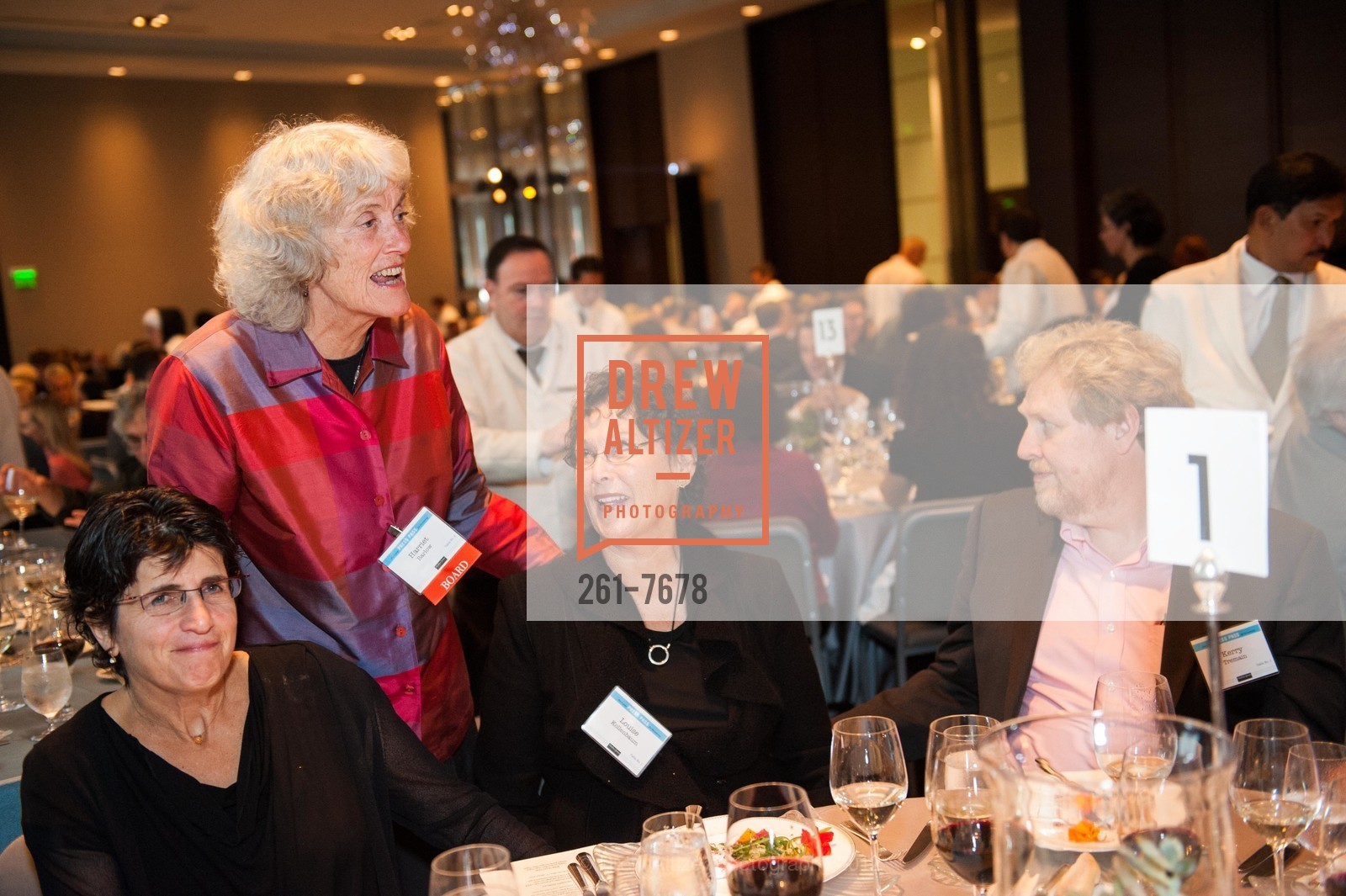 Harriet Barlow, Louise Kollenbaum, Kerry Tremain, Mother Jones Annual Dinner, US, October 11th, 2012, Photo #261-7678 Harriet Barlow, Louise Kollenbaum, Kerry Tremain, Photo #261-7678