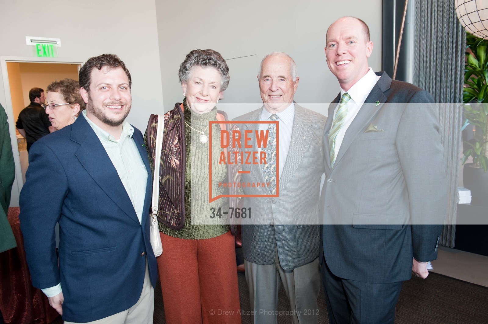 Corey Sadd, Valerie Anders, Bill Anders, Jason Morris, NatureBridge 40th Annivesary Gala, US, May 19th, 2012, Photo #34-7681 Corey Sadd, Valerie Anders, Bill Anders, Jason Morris, Photo #34-7681