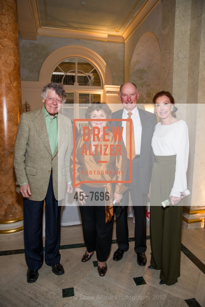Gordon P. Getty, Sandy Gilbert, Jack Gilbert, Ann Getty, Photo #45-7696