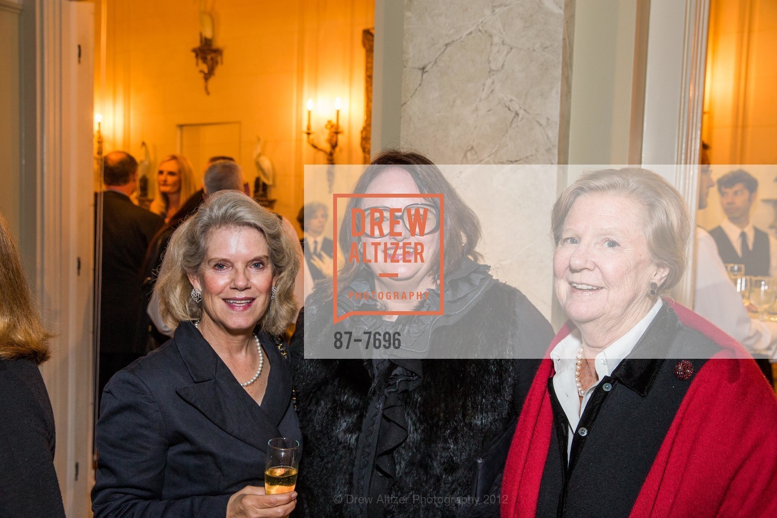 Deborah Hatch, Kathryn Hobart, Toby Rose, ANN GETTY INTERIOR STYLES Book Launch Party, US, November 1st, 2012, Photo #87-7696 Deborah Hatch, Kathryn Hobart, Toby Rose, Photo #87-7696