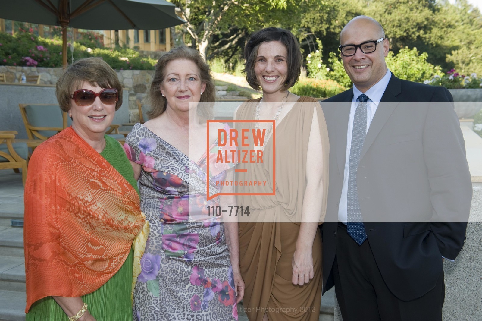 Peggy Rawls, Martha Bredon, Megan Torrance, Mike Moran, Photo #110-7714