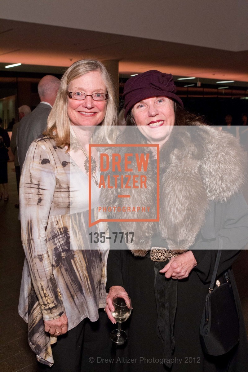 Barbara Sitkin, Susan Stuart, Rudolf Nureyev: A Life in Dance Donor’s Opening Reception at the DE YOUNG MUSEUM, US, October 4th, 2012, Photo #135-7717 Barbara Sitkin, Susan Stuart, Photo #135-7717