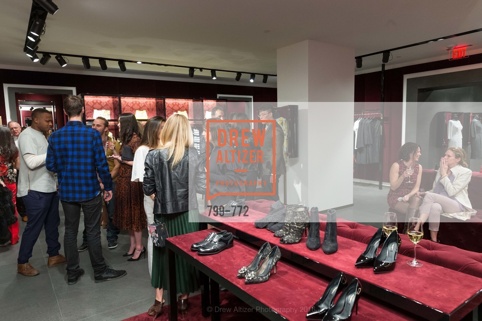 Atmosphere, Dolce and Gabbana Boutique Opens Spring, Dolce and Gabbana Boutique, January 27th, 2016,Drew Altizer, Drew Altizer Photography, full-service event agency, private events, San Francisco photographer, photographer California