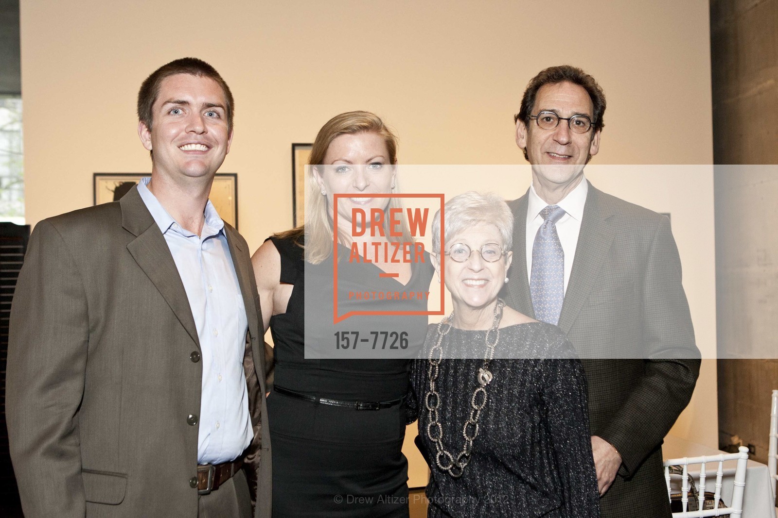 Nick Childress, Carlie Wilmans, Nancy Livingston, Fred Levin, An Evening with DAVID SEDARIS Benefitting CCA Student Scholarships, Multiple, November 17th, 2019, Photo #157-7726 Nick Childress, Carlie Wilmans, Nancy Livingston, Fred Levin, Photo #157-7726