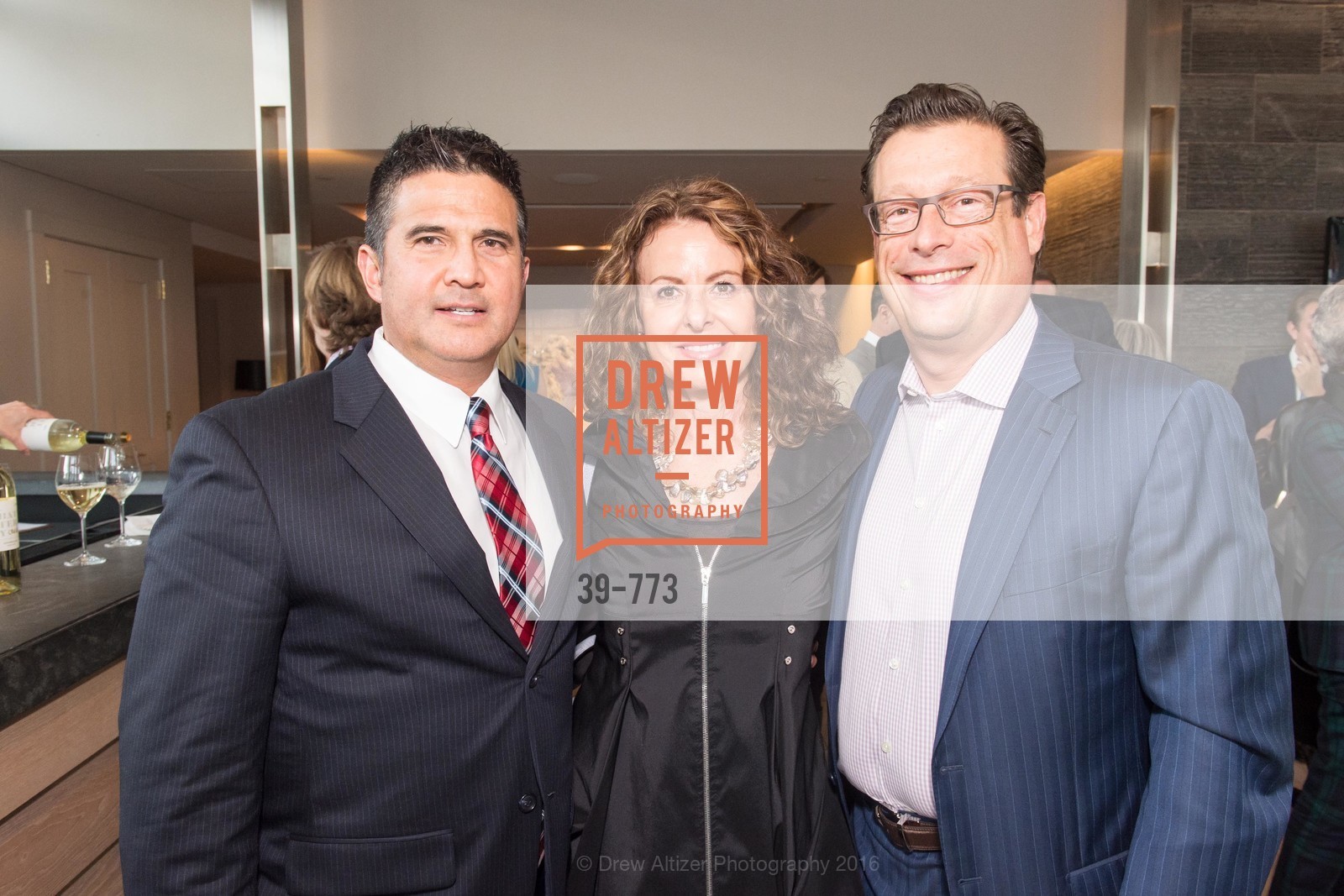 Jonathan Soh, Latife Hayson, Dean Badessa, Sotheby's International Realty's Celebrates the New Year, The Battery, Penthouse. 717 Battery St, January 27th, 2016, Photo #39-773 Jonathan Soh, Latife Hayson, Dean Badessa, Photo #39-773