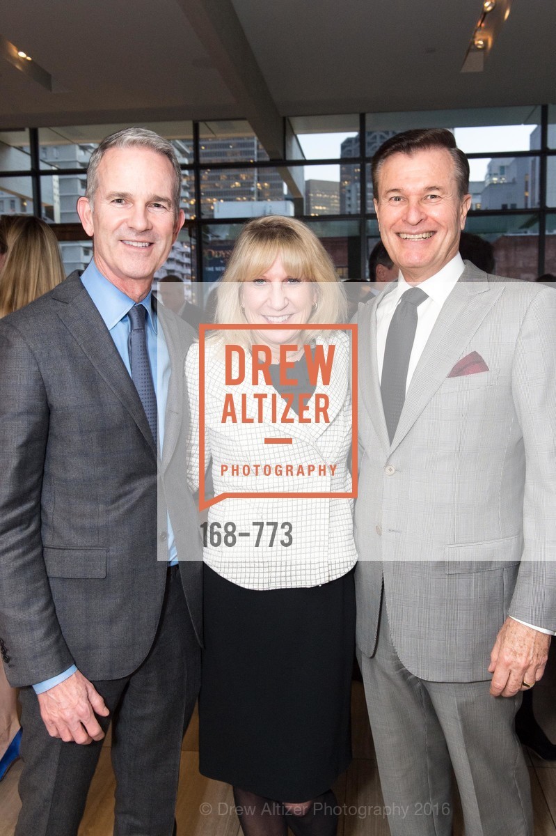 Jeffrey Gibson, Kathy Korte, Frank Symons, Sotheby's International Realty's Celebrates the New Year, The Battery, Penthouse. 717 Battery St, January 27th, 2016, Photo #168-773 Jeffrey Gibson, Kathy Korte, Frank Symons, Photo #168-773