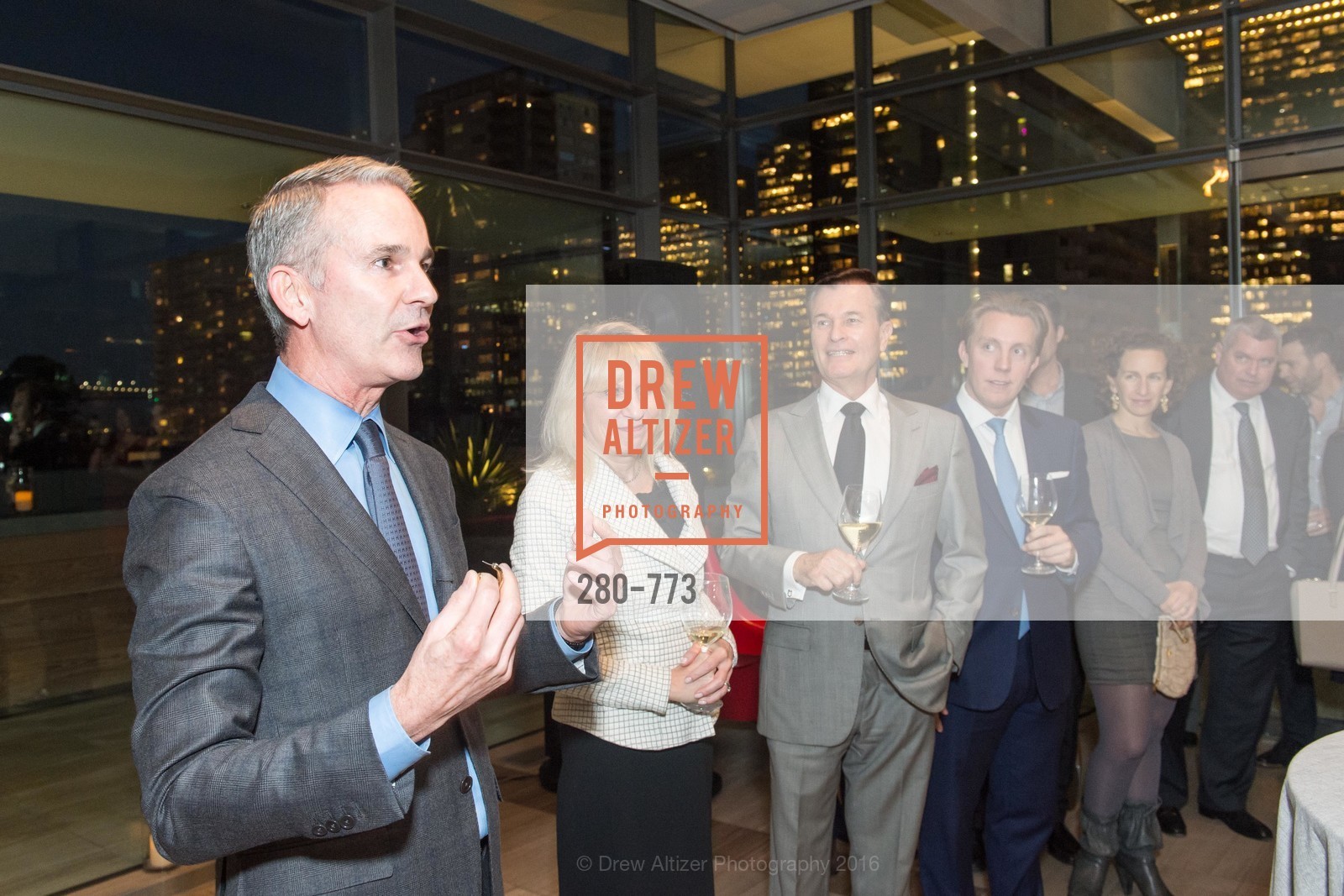 Jeffrey Gibson, Kathy Korte, Frank Symons, Brad Nelson, Sotheby's International Realty's Celebrates the New Year, The Battery, Penthouse. 717 Battery St, January 27th, 2016